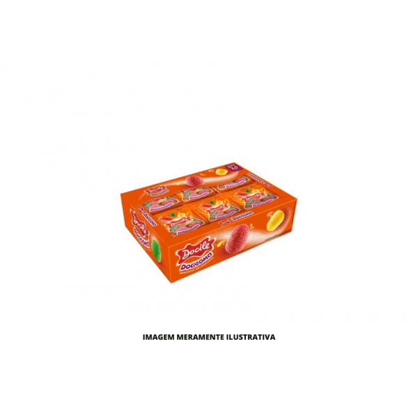 BALA - DOCILE - 18g GOMA MINI SINO FRUTAS - DP24